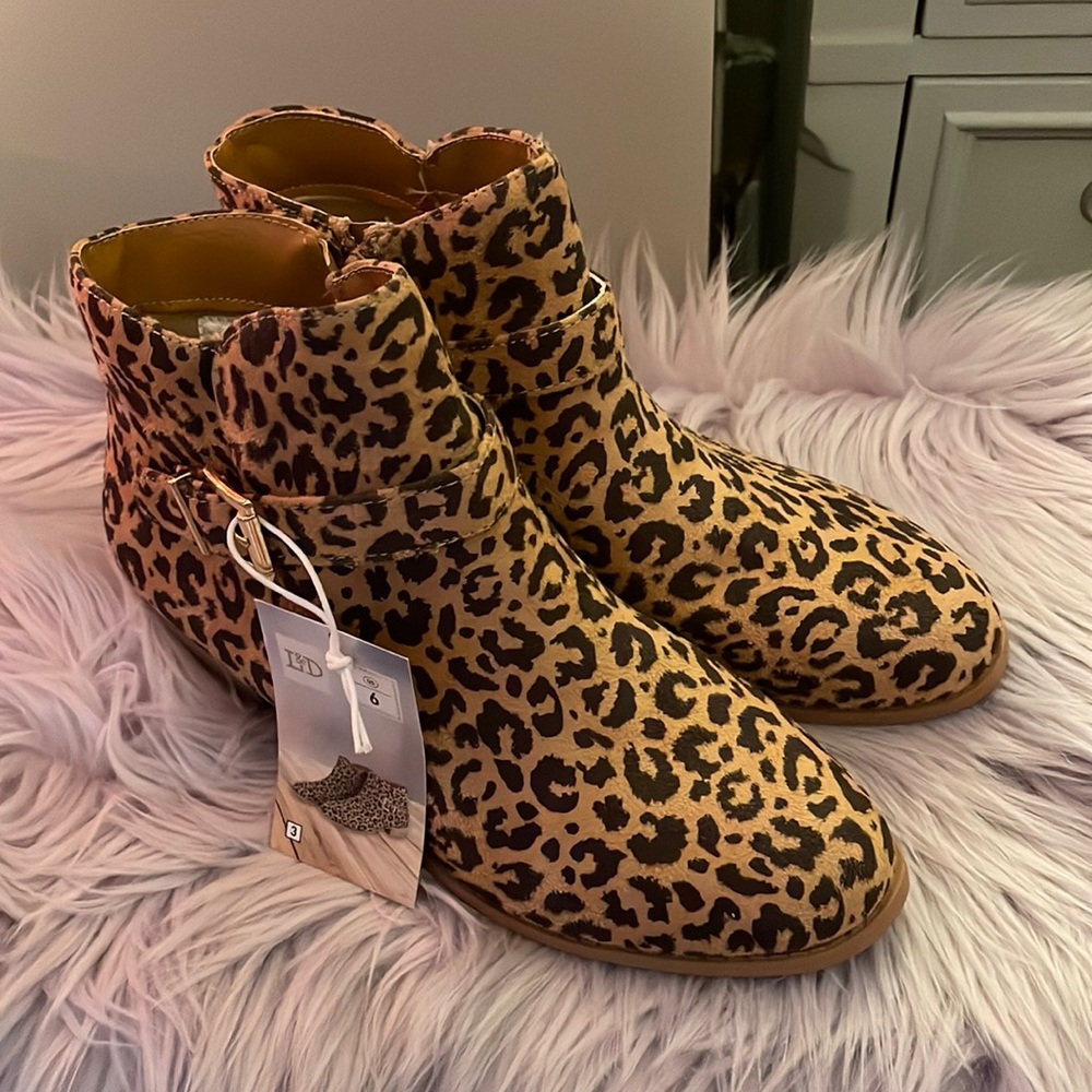 Leopard Booties